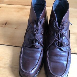 Vintage GLACEE leather boots size 8.5